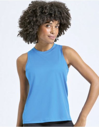 TRI-TR516-Womens TriDri Ion-Charge Easy Fit Tank Top